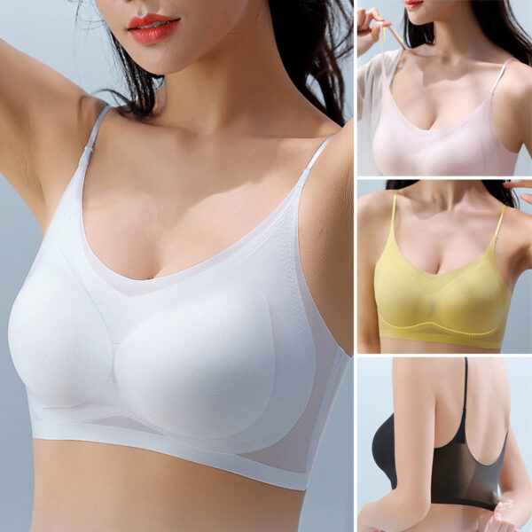 SUMMER SEAMLESS ULTRA-THIN PLUS SIZE ICE SILK COMFORT BRA - Image 2