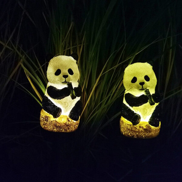 Solar Animal Plant Resin Plastic LED Outdoor Landscape Light - Image 12