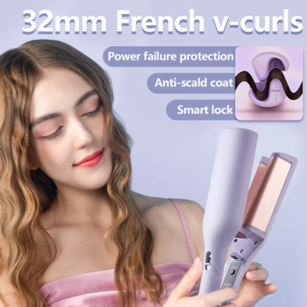 Rommantic French Egg Roll Curling Iron