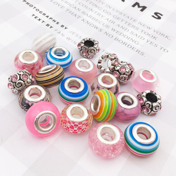 Handmade Bracelet DIY Creative Alloy Colorful Bracelet Fashion Girl Teenager Accessories Set - Image 3