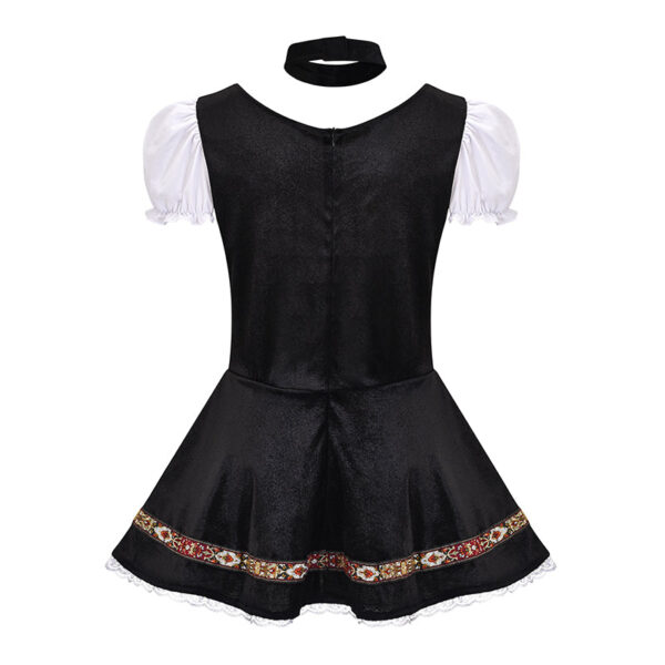 Women's German Dirndl Dress Off Shoulder Oktoberfest Beer Girl Costume - Image 16