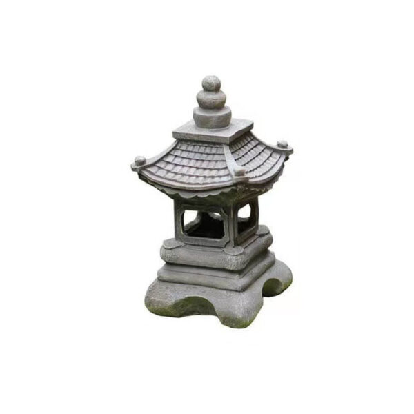 Retro Decorative Solar Tower Resin LED Outdoor Landscape Lighting - Image 8