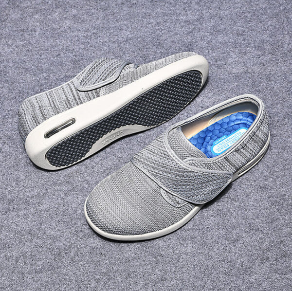 Women Hook-and-loop Design Upper Mesh Non-Slip Shoes