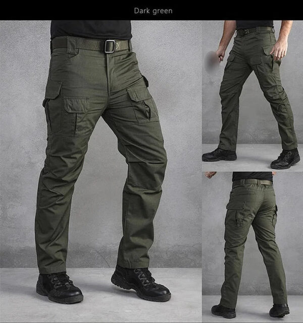 Tactical Mens IX2 Cargo Pants Durable Lightweight Trousers Ripstop Waterproof - Image 6