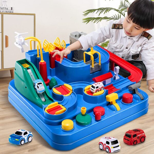 Puzzle Rail Track Car Adventure Toys