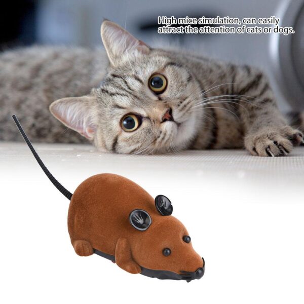 Wireless Remote Controlled Toy Mouse - Cat Mouse Remote Control Toy - Image 3