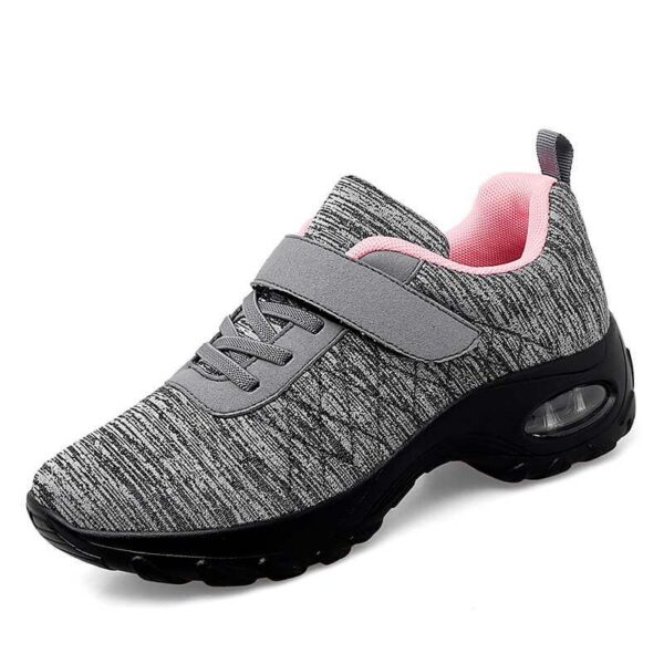 Women Orthopedic Shoes Pain Relief Air Cushion Wide Toebox High Quality Material  Elastic Non-Slip Velcro Sneakers - Image 12