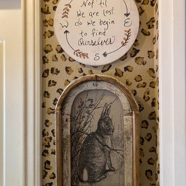 Rabbit Wall Art | Rustic Farmhouse Decor - Image 8