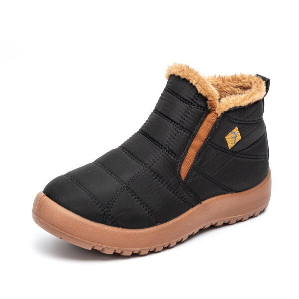 Women's winter high top warm fleece thick snow boots - Image 2