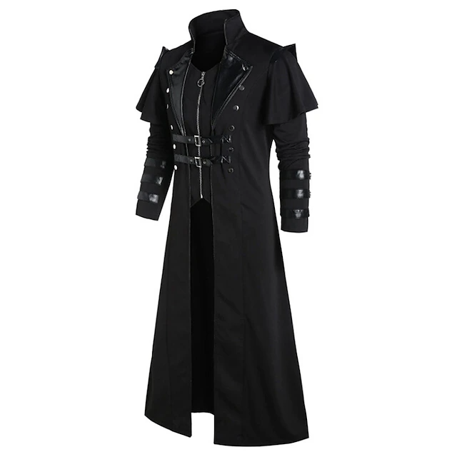 Punk & Gothic Medieval Steampunk 17th Century Coat Masquerade Plague ...