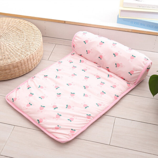 Pet Summer Cool Bed Ice Silk Cooling Mat for Dogs & Cats - Image 11