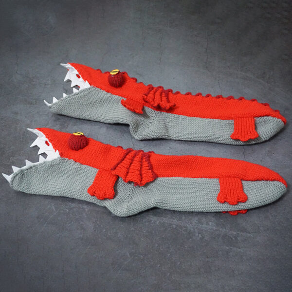 Cute Knitted Animal Socks - Image 9