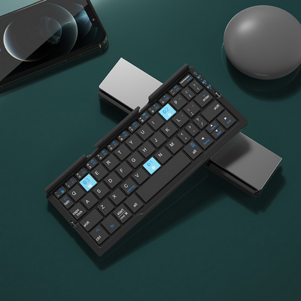 The Most Versatile Mini Bluetooth Folding Wireless Keyboard - Image 4