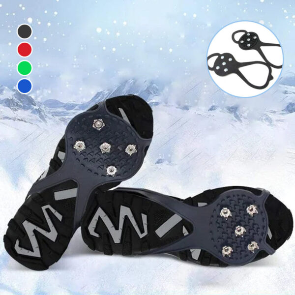 Traction Cleats Ice Snow Grips Anti Slip Silicone - Image 2