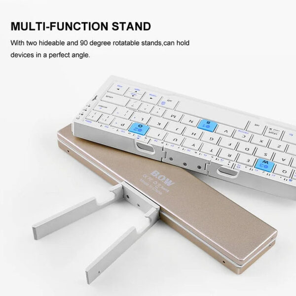 The Most Versatile Mini Bluetooth Folding Wireless Keyboard - Image 7