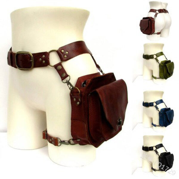 Renaissance Medieval Belt Satchel Pouch Bag