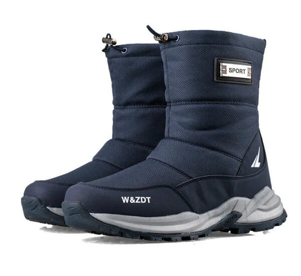 Winter Waterproof And Non-Slip Snow Boots For Men - Image 8