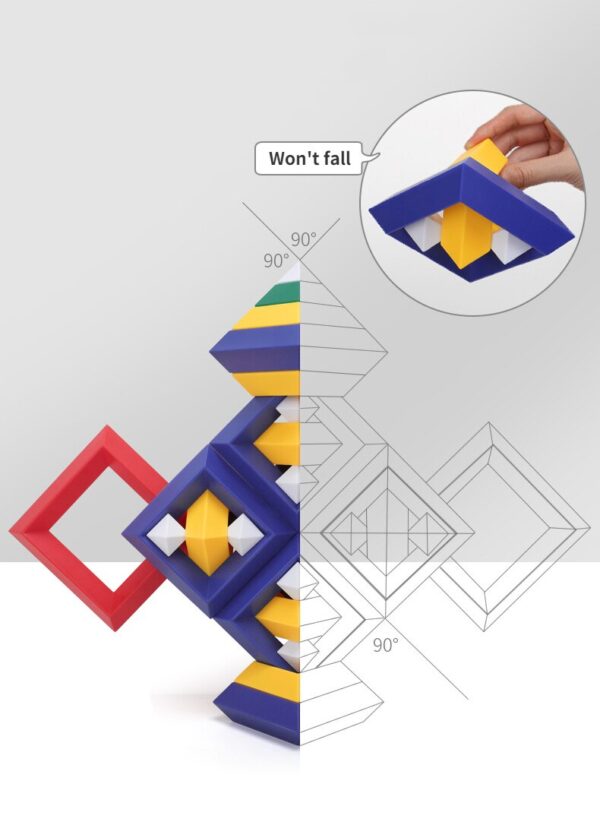 Pyramids Stacking Blocks - Image 8