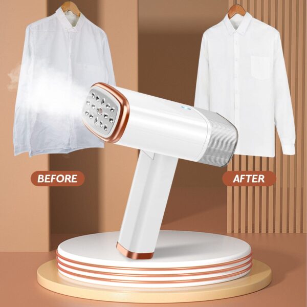 1000W Portable Handheld Clothes Steamer with Brush Foldable - Image 12