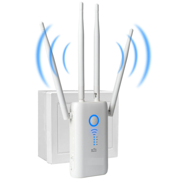 Wireless Plug In Wifi Internet Repeater Signal Range Booster Extender - Image 4