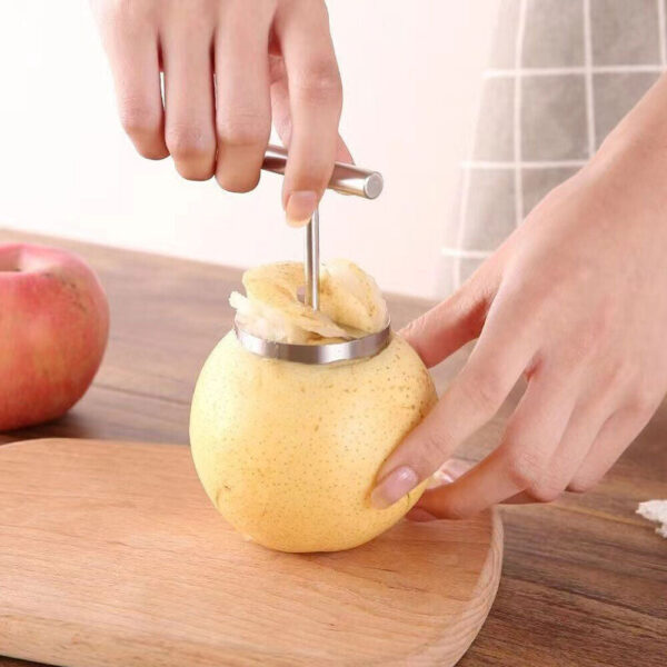 Stainless Steel Multifunction Apple Pear Core Separator Kitchen Tool - Image 8