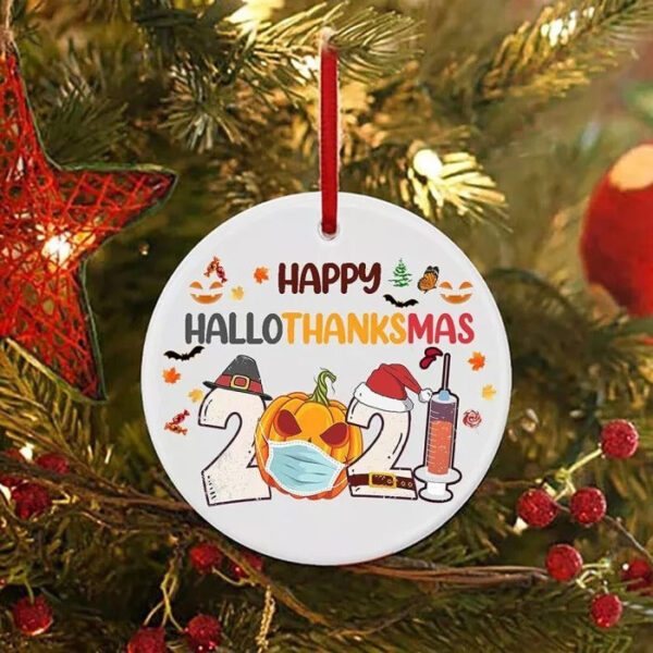 2021 Hallothanksmas Decor Ornament