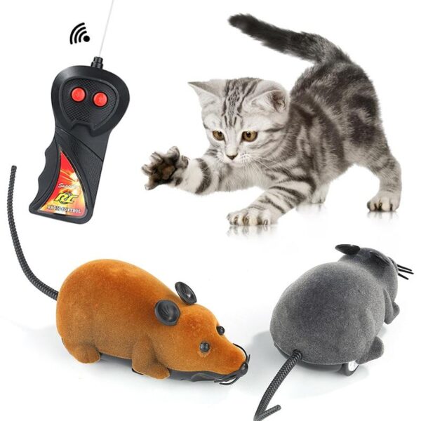 Wireless Remote Controlled Toy Mouse - Cat Mouse Remote Control Toy - Image 2