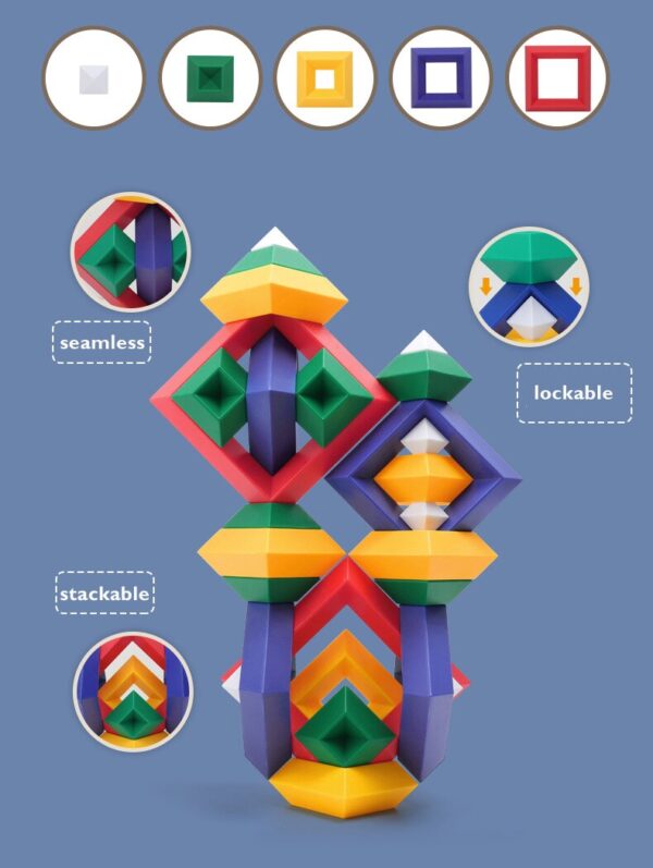 Pyramids Stacking Blocks - Image 10