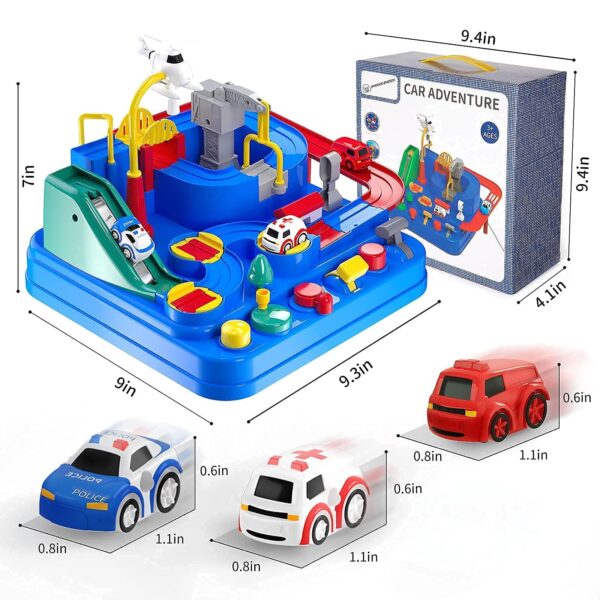 Puzzle Rail Track Car Adventure Toys - Image 5