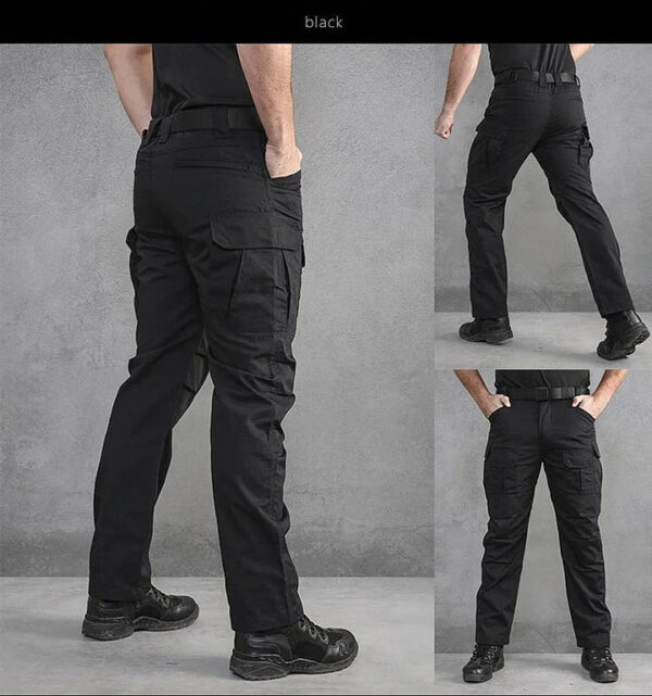 Tactical Mens IX2 Cargo Pants Durable Lightweight Trousers Ripstop Waterproof - Image 8