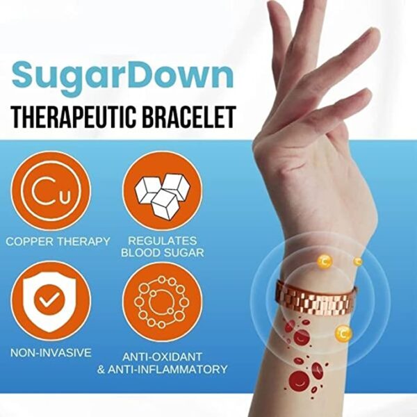 Pure Copper Super Magnetic Therapy Bio Negative Ion Bracelet - Image 11