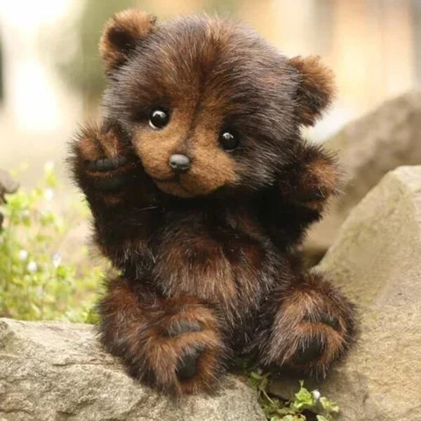 Purely Handmade Plush Baby Bear - Image 4