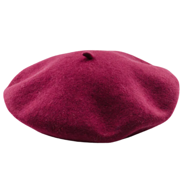 Women's Classic Woollen Beret - Image 13