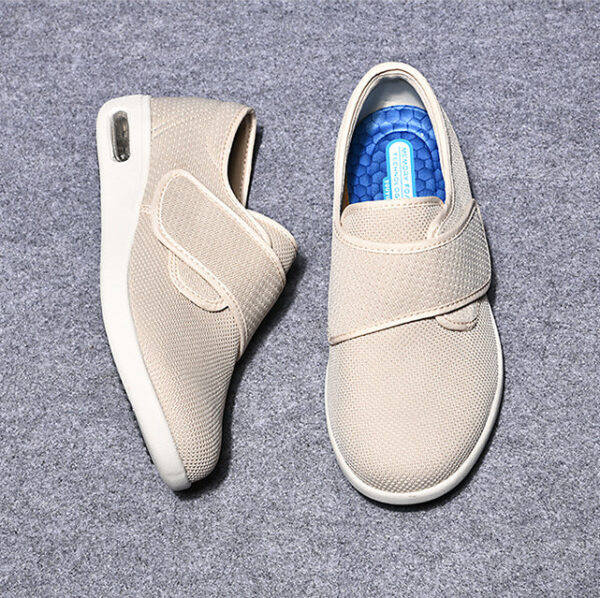 Women Hook-and-loop Design Upper Mesh Non-Slip Shoes - Image 14