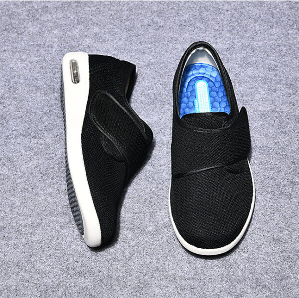 Women Hook-and-loop Design Upper Mesh Non-Slip Shoes - Image 11