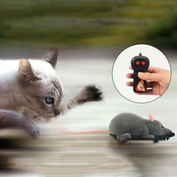 Wireless Remote Controlled Toy Mouse - Cat Mouse Remote Control Toy - Image 4