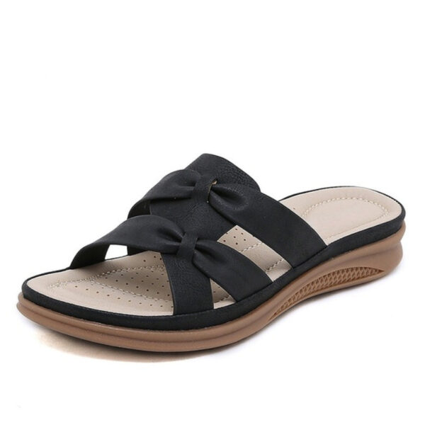 Women Orthopedic Sandals Bow-knot EVA Summer Ladies Beach Slides - Image 33