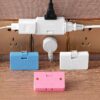 Rotatable Socket Converter One In Three 180 Degree Extension Plug - Image 2