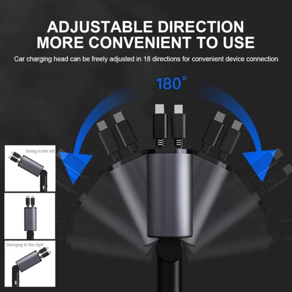 Retractable Car Charger - Image 4