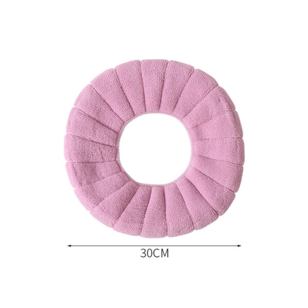 Universal Bathroom Toilet Warm Soft Thicken Seat Cover - Image 10