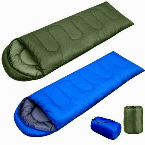 Waterproof Sleeping Bag Outdoor Survival Thermal Travel Hiking Camping - Image 2