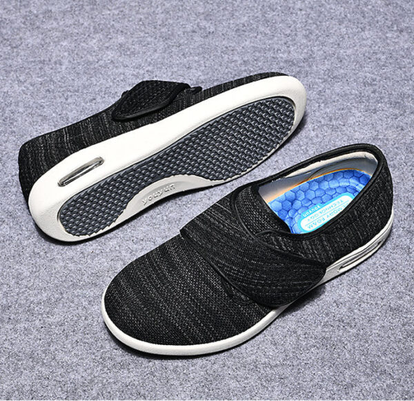 Women Hook-and-loop Design Upper Mesh Non-Slip Shoes - Image 13