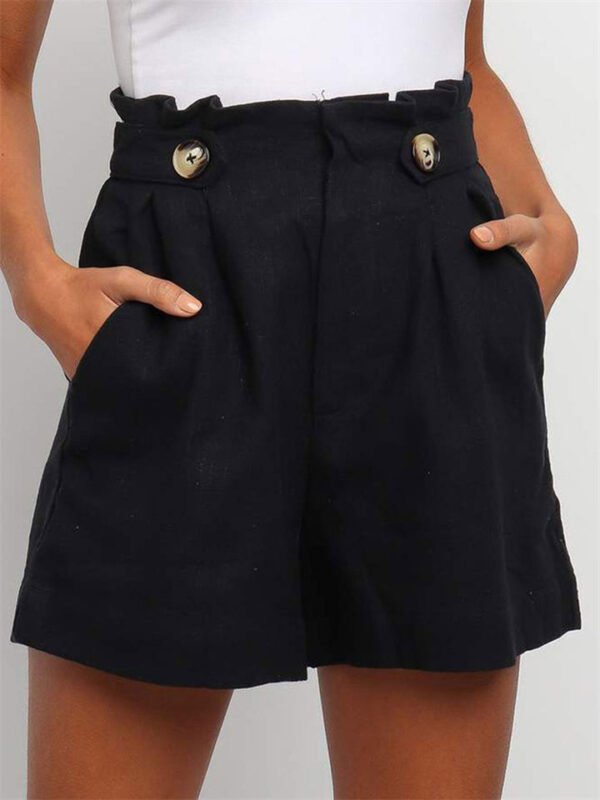 Summer Comfortable High Waist Casual Shorts for Women - Image 10