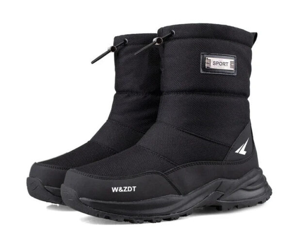 Winter Waterproof And Non-Slip Snow Boots For Men - Image 5