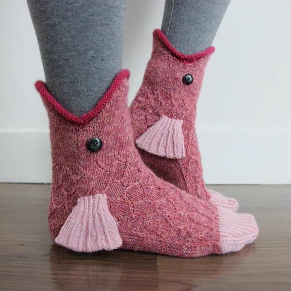 Cute Knitted Animal Socks - Image 2