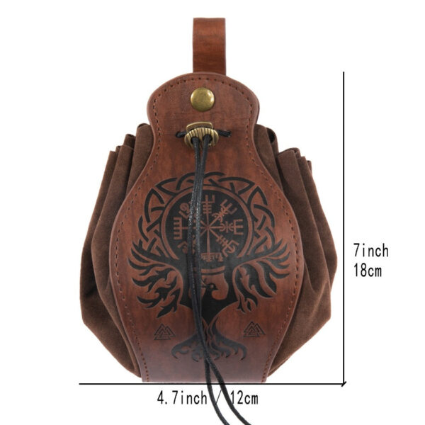 Viking Medieval Belt Money Pouch (3 Styles) 2 Options - Image 13