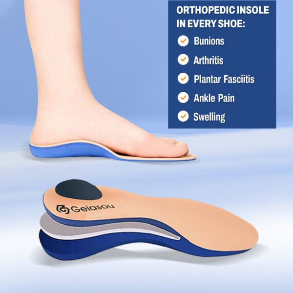 Women Orthopedic Shoes Pain Relief Air Cushion Wide Toebox High Quality Material  Elastic Non-Slip Velcro Sneakers - Image 18