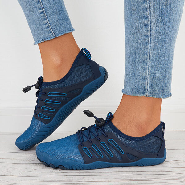 Women Splicing Knit Water Shoes Quick Drying Aqua Sneakers - Image 9