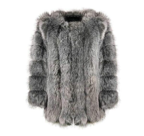 Women faux fur mid-long open front chunky coat | bubble fluffy coat 15 colors - Image 4