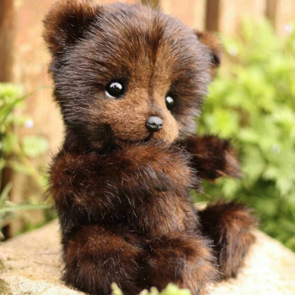 Purely Handmade Plush Baby Bear - Image 3